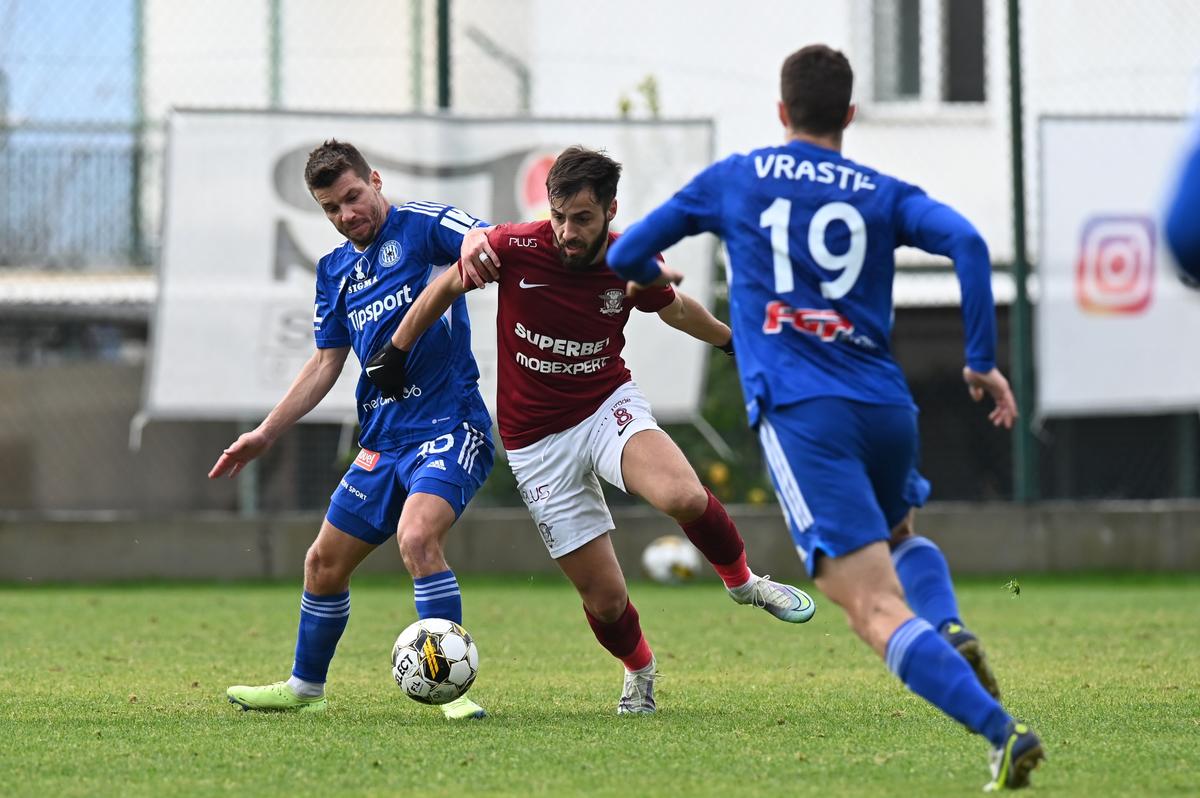 Rapid, eșec în ultimul amical al iernii. Mutu a vrut să anuleze meciul