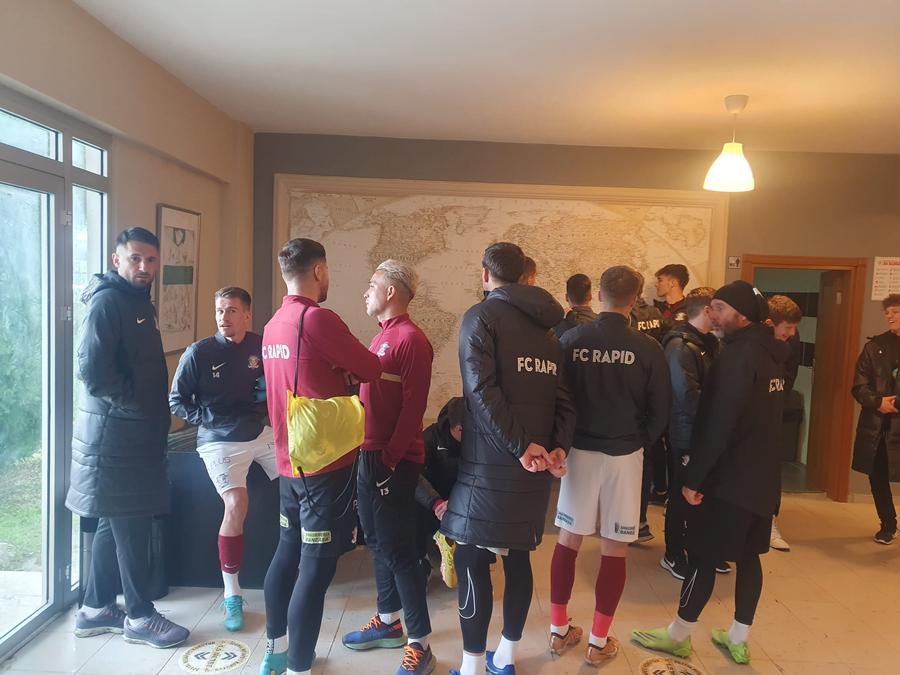 Rapid, eșec în ultimul amical al iernii. Mutu a vrut să anuleze meciul