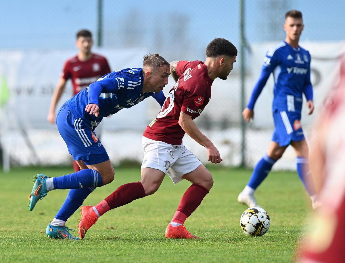 Rapid, eșec în ultimul amical al iernii. Mutu a vrut să anuleze meciul