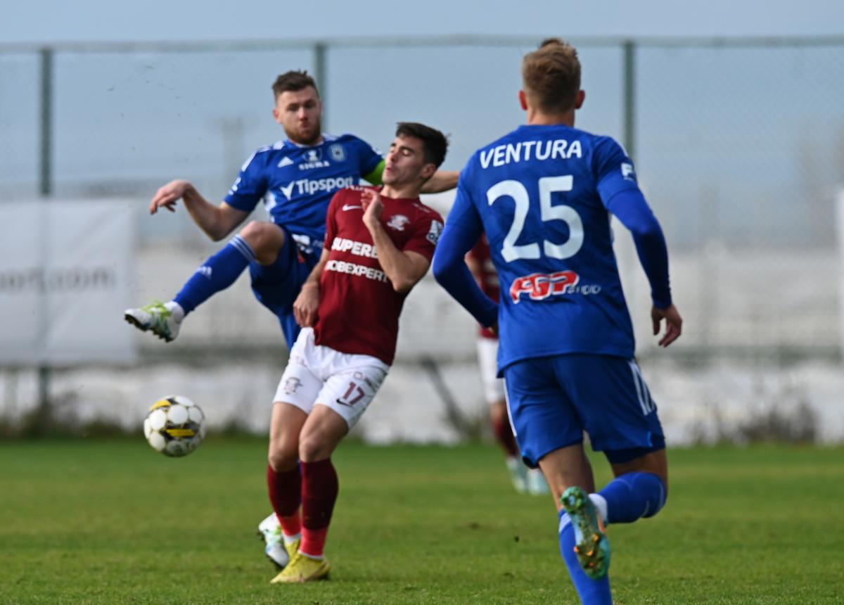 Rapid, eșec în ultimul amical al iernii. Mutu a vrut să anuleze meciul