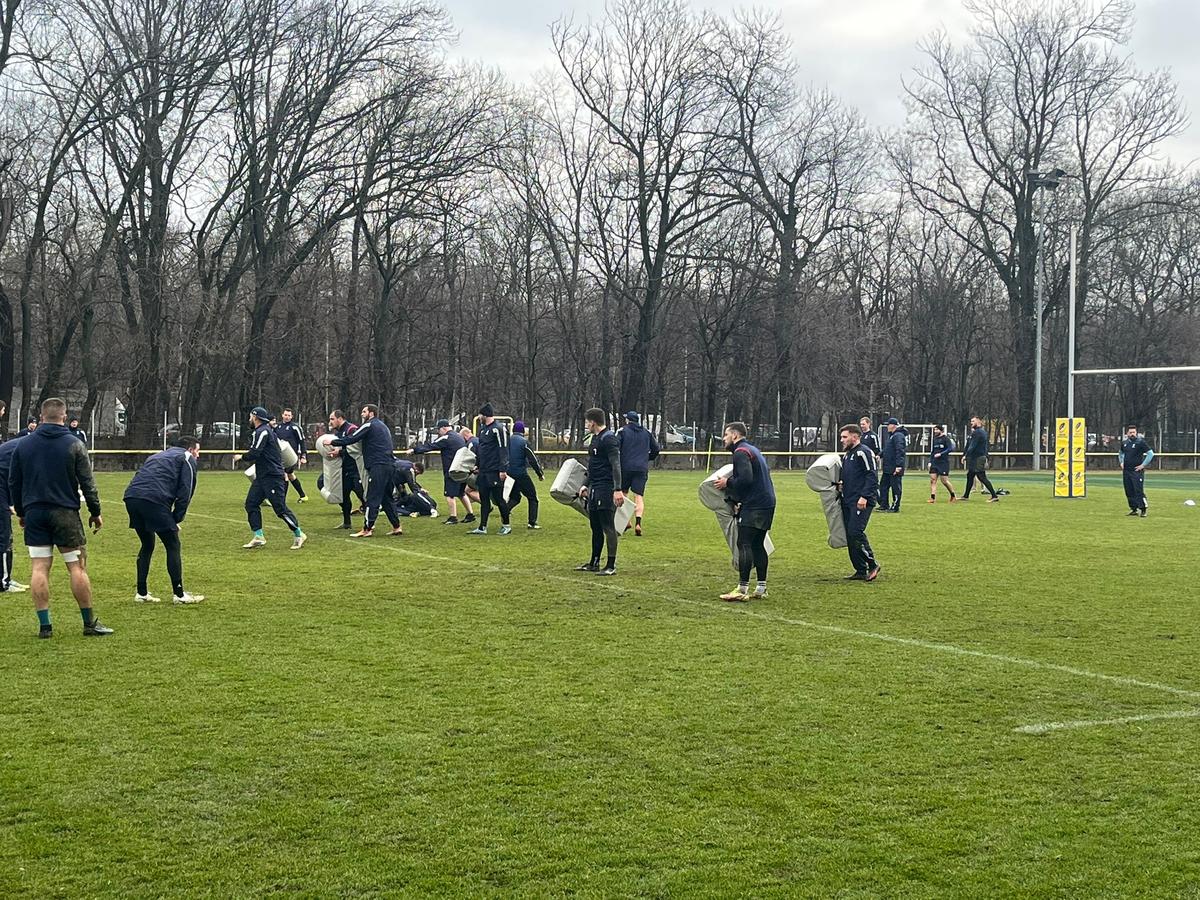 Națională de rugby a României s-a reunit vineri, 13 ianuarie 2023
