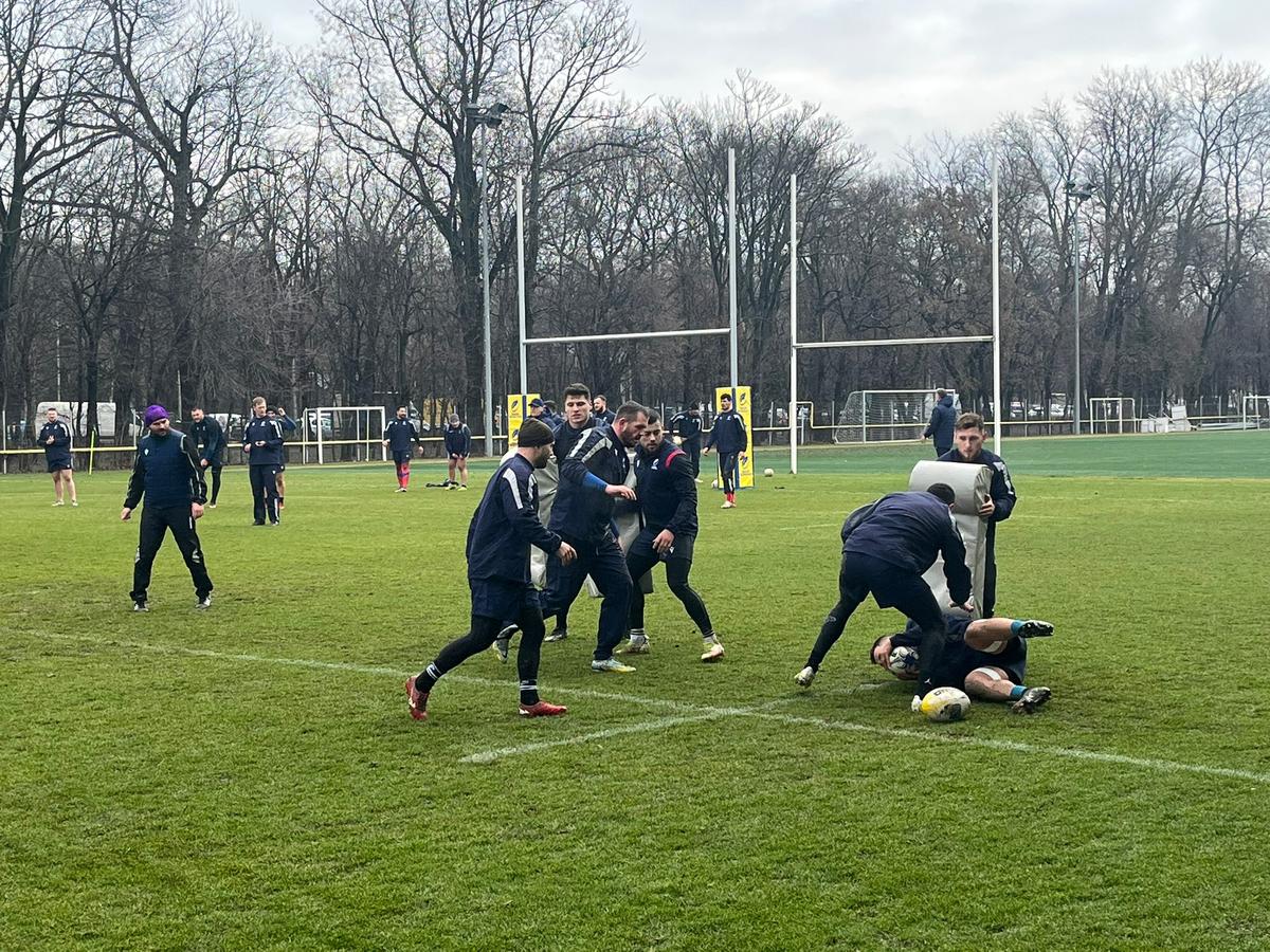 Națională de rugby a României s-a reunit vineri, 13 ianuarie 2023