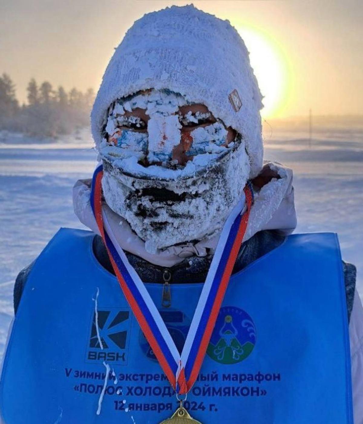 Maraton la -52 de grade Celsius în Siberia