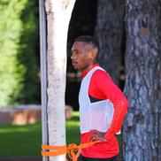 Luis Phelipe, la antrenamentele FCSB-ului / FOTO: Ionuț Iordache (GSP)