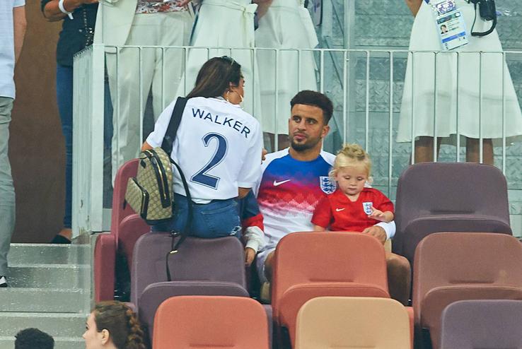 Kyle Walker și Annie Kilner (soția lui). Foto: Imago Images