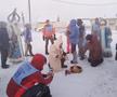 Imagini incredibile de la maratonul din Siberia, desfășurat la -52 de grade! „Tălpile termice m-au salvat”