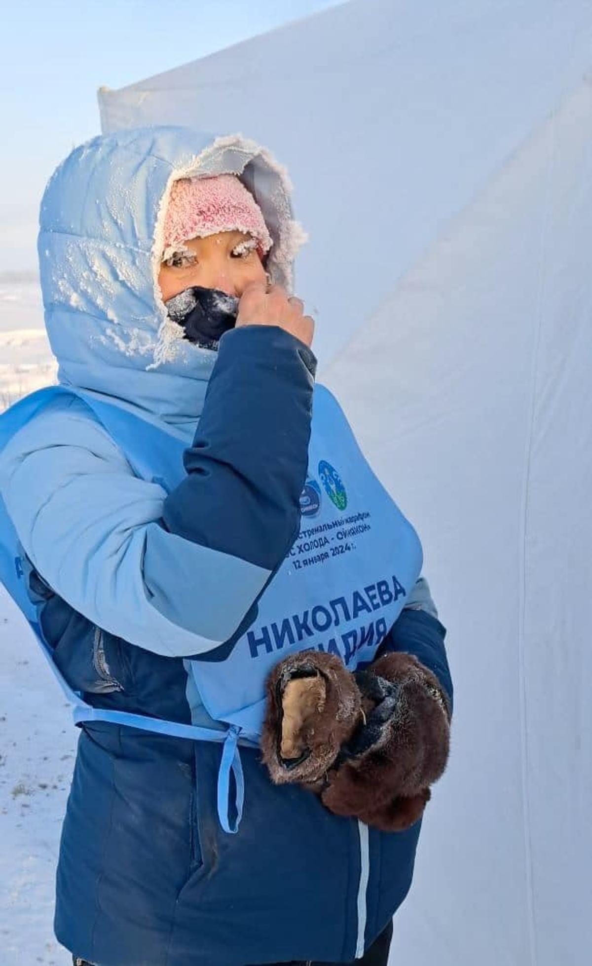 Maraton la -52 de grade Celsius în Siberia