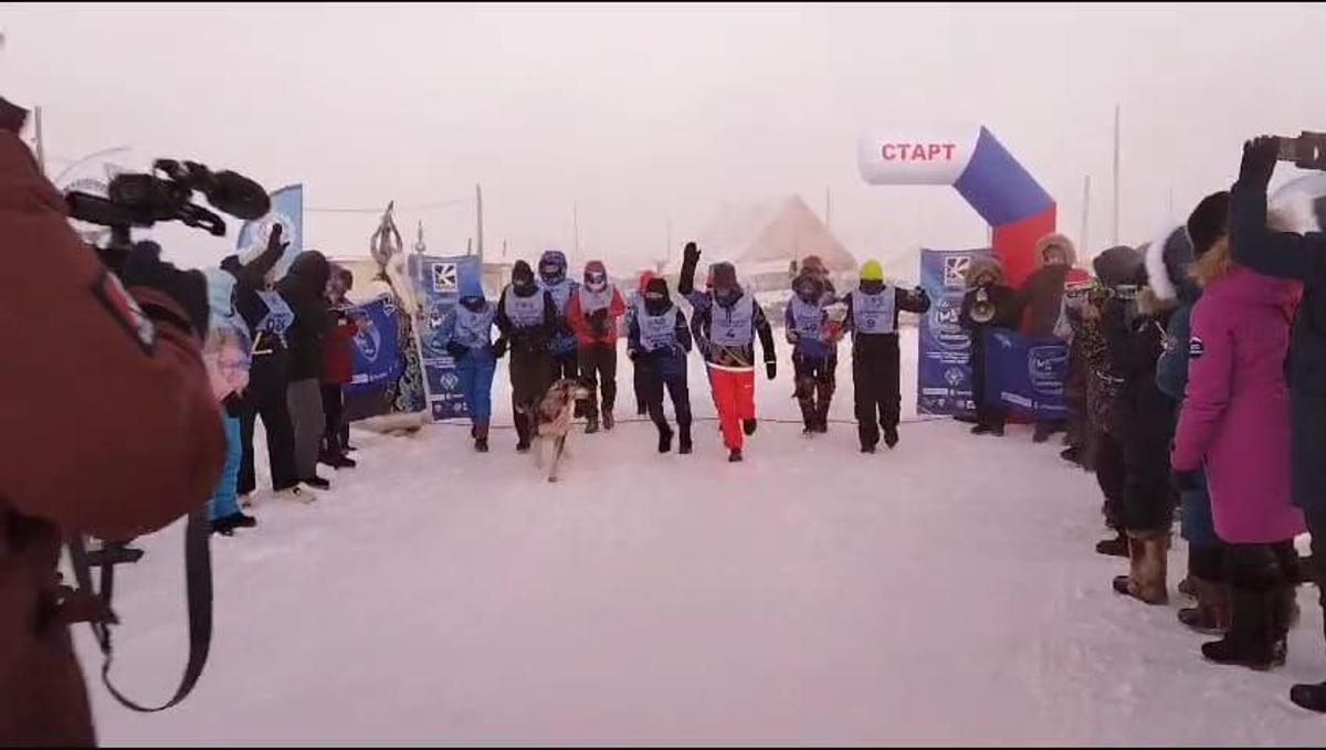 Maraton la -52 de grade Celsius în Siberia