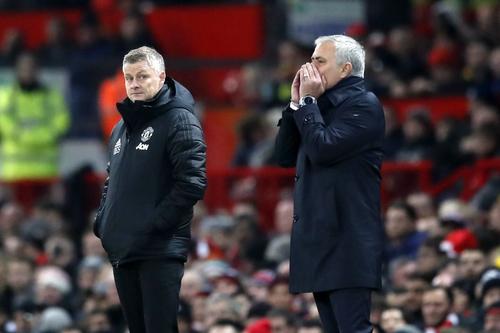 Ole Gunnar Solskjaer și Jose Mourinho / Foto: Imago