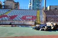 FZR în ADN » Reporterii GSP au intrat pe stadionul lui Dinamo, unde rapidiștii își fac de cap. „Ca la noi la nimeni”