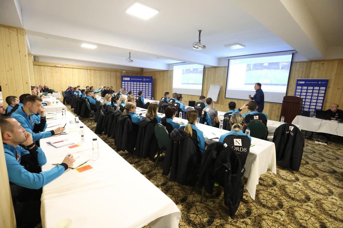 Arbitri la testare - Cheile Grădiștei