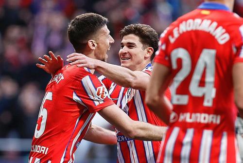 Borna istorică atinsă de Atletico Madrid după victoria cu Osasuna. Foto: Instagram