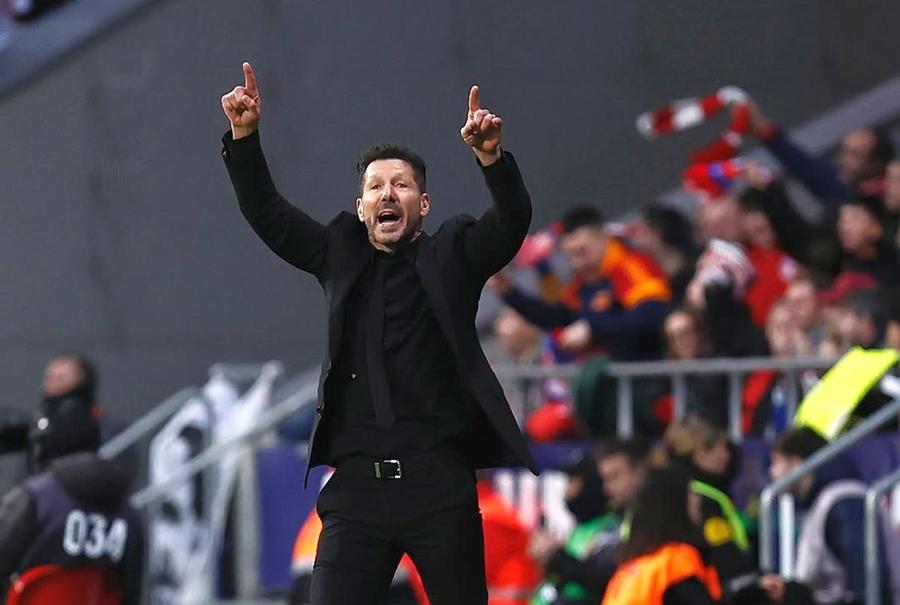 Diego Simeone, antrenorul lui Atletico. Foto: Instagram Atletico Madrid, direct în istorie! Simeone și-a bătut propriul record în Spania: a ajuns la 14 victorii consecutive în toate competițiile