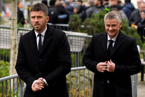 Michael Carrick, alături de Ole Gunnar Solskjaer. foto: Imago Images