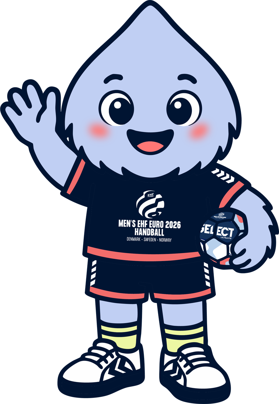 Splash, mascota Euro 2026 Începe Euro 2026 de handbal masculin, cu România la start » 10 detalii inedite, o favorită cum n-a mai fost vreodată: „Întrebarea e: cine va pierde finala împotriva acestei echipe?”