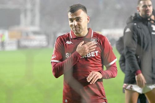 Luka Gojkovic, cedat de Rapid la UTA Arad // FOTO: Imago Images