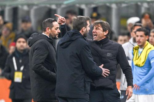 Antonio Conte, suspendat după protestele de la Inter - Napoli/ foto:   Imago Images