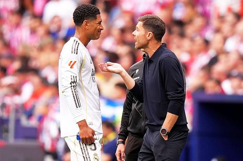 Xabi Alonso, alături de Jude Bellingham // foto: Guliver/gettyimages