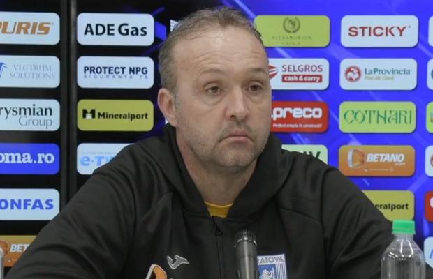 POLI IAȘI - CRAIOVA // VIDEO Corneliu Papură nu se consideră favorit cu Iașiul: „Ați văzut ce-a pățit FCSB cu Clinceni”