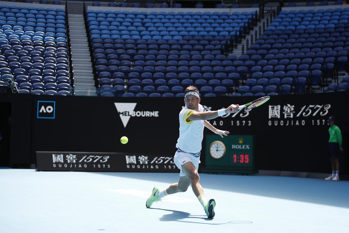 Un nou moment incredibil la Australian Open! Antrenorul s-a ridicat și a plecat din tribună în timpul meciului
