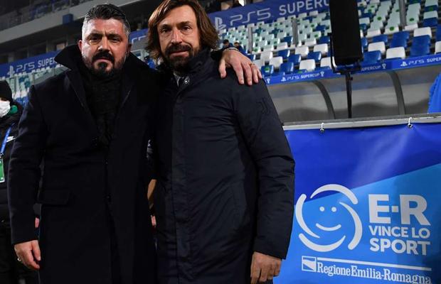 Napoli - Juventus: Îl demite Pirlo pe prietenul Gattuso? Trei PONTURI pentru derby-ul din Serie A