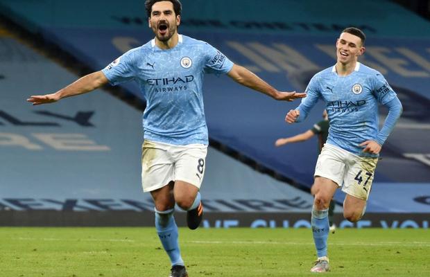Manchester City - Tottenham 3-0 » Ilkay Gundogan și Rodri au răpus formația lui Jose Mourinho » Pep Guardiola, 16 victorii la rând