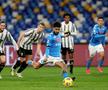 Lorenzo Insigne a înscris singurul gol din Napoli - Juventus 1-0 // foto: Guliver/gettyimages