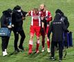 Adam Nemec (35 de ani) a părăsit terenul accidentat, în minutul 79 al meciului dintre Dinamo și Sepsi Sf. Gheorghe, la scorul de 0-0.