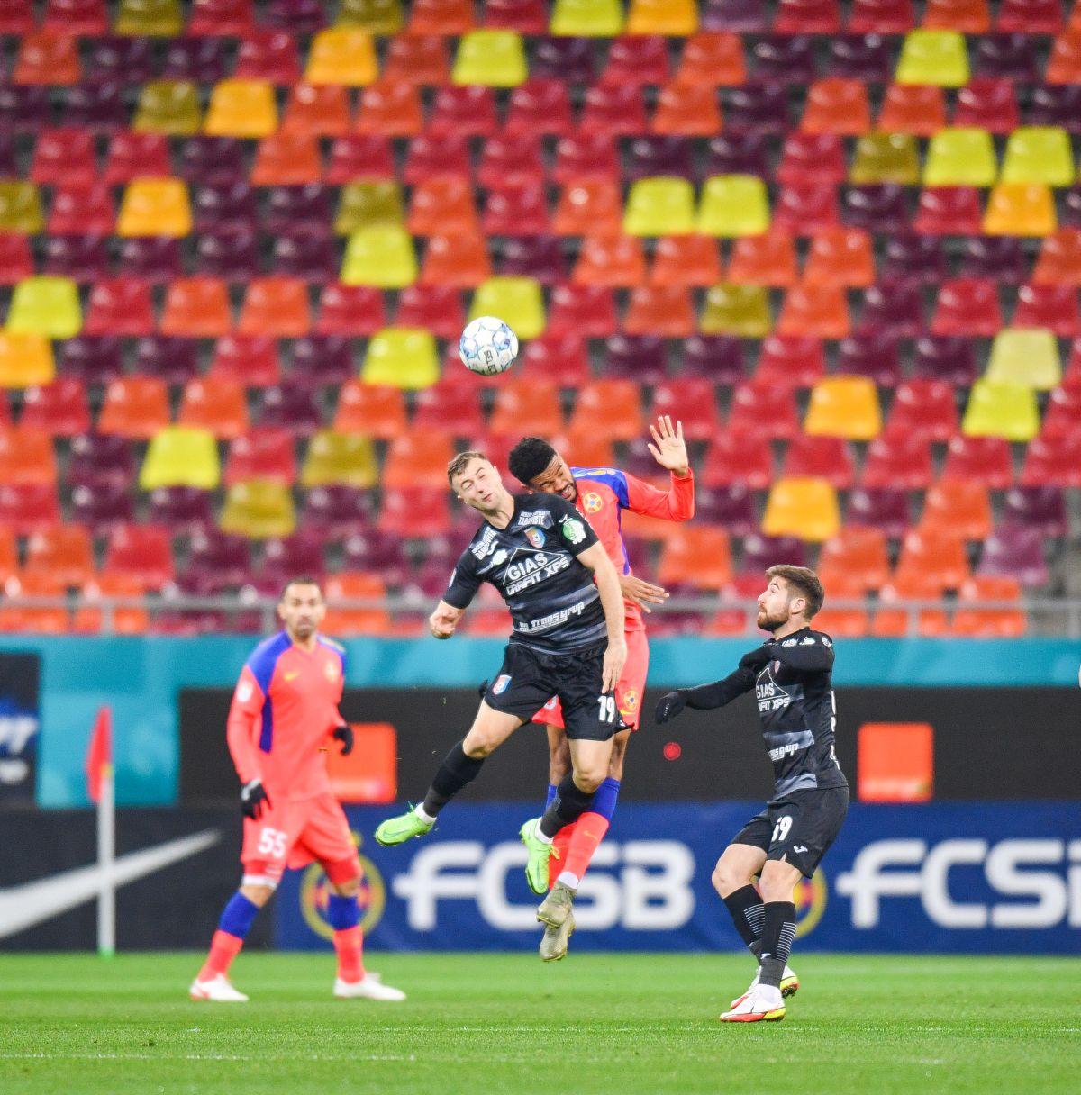 Chivulete a anulat două goluri, pe final, în FCSB - Chindia » Ce s-a văzut pe reluările TV