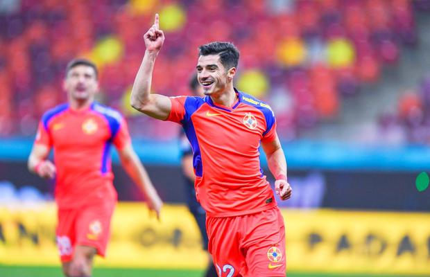 FCSB - Chindia Târgoviște 3-2. O repriză au stricat, alta au reparat! Valentin Gheorghe, MVP pentru trupa lui Gigi Becali