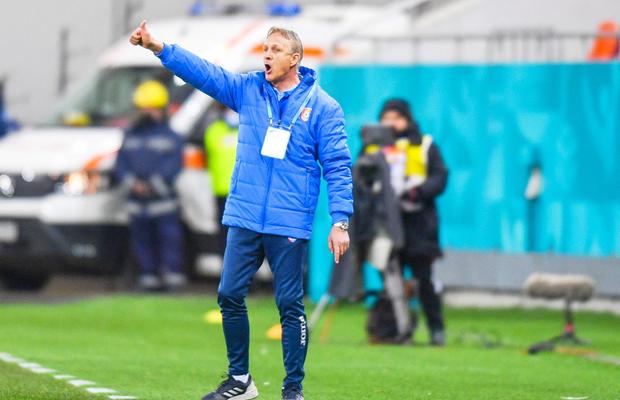 FCSB - Chindia 3-2. Emil Săndoi, după „brambureala” din repriza secundă: „Știți care e problema mea?”