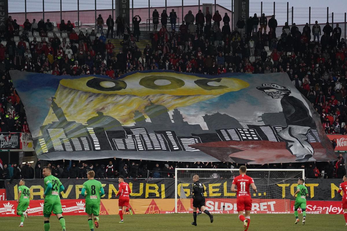 Dinamo, cea mai indisciplinată echipă din Liga 1 » Clasamentul în funcție de cartonașele roșii