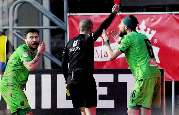 Dinamo, cea mai indisciplinată echipă din Liga 1 » Clasamentul în funcție de cartonașele roșii