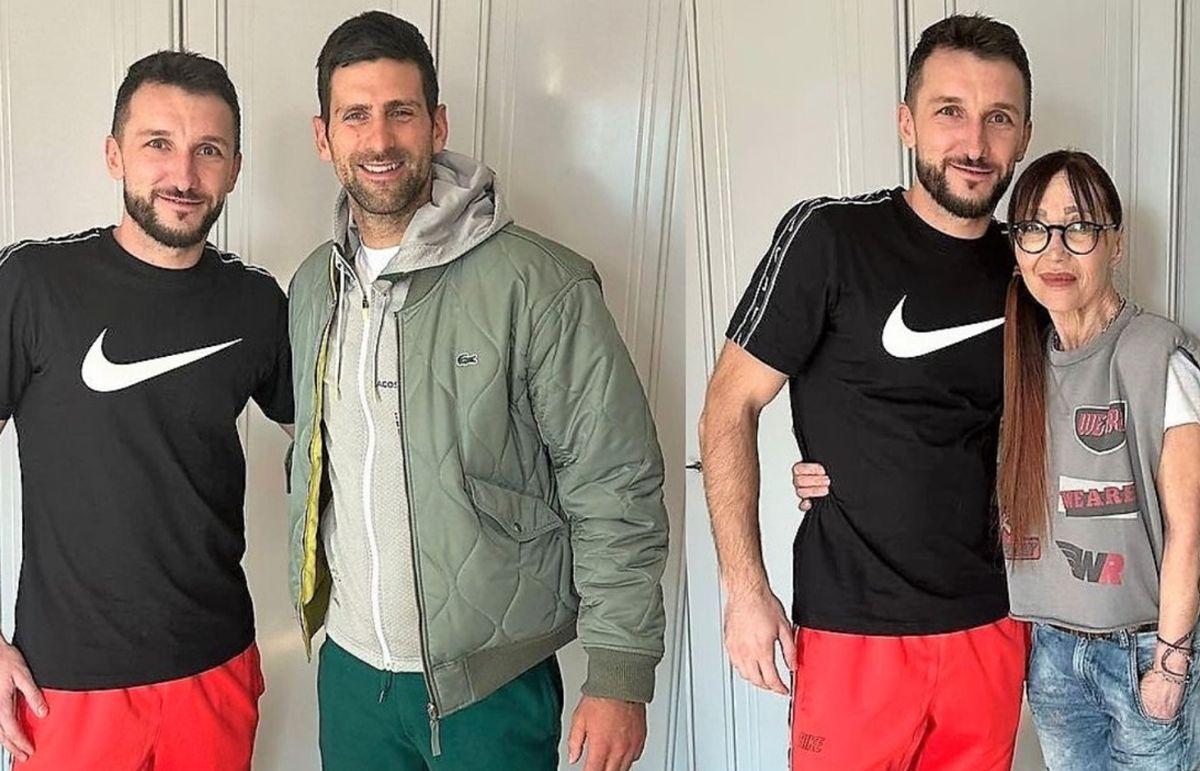 Fotbalistul Andrei Panait a dat nas în nas cu Novak Djokovic la „vraciul” Marijana Kovacevic
