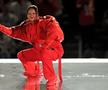 Rihanna a făcut un adevărat spectacol în concertul din pauza Super Bowl LVII // FOTO: Imago