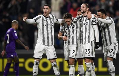 Juventus, victorie cu emoții în fața Fiorentinei, în Serie A
