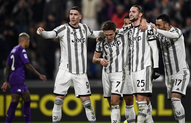 Juventus, victorie cu emoții în fața Fiorentinei, în Serie A