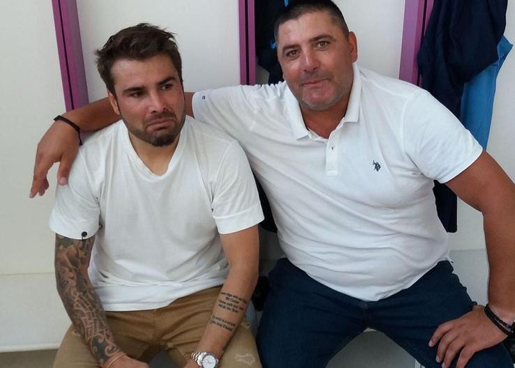 Remus Gâlmencea, alături de Adrian Mutu / Sursă foto: Facebook