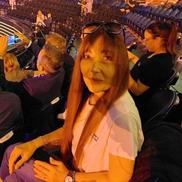 Marijana Kovacevic, în loja lui Novak Djokovic la Australian Open / Sursă foto: Twitter @Simunahayha_wh