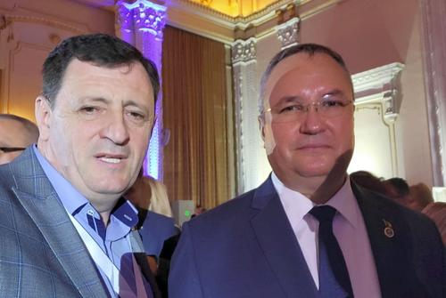 Dumitru-Verginel Gireadă, alături de președintele PNL, Nicolae Ciucă // sursă foto: Facebook