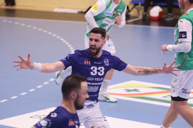 CSM Constanța - Fuchse Berlin / FOTO: Facebook @csmconstantahandbal