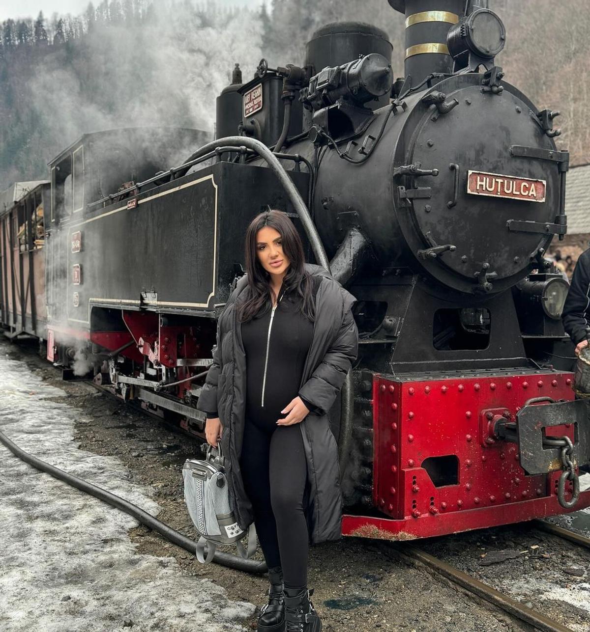 Adina Maria, soția lui Cristi Tănase. Foto: Instagram