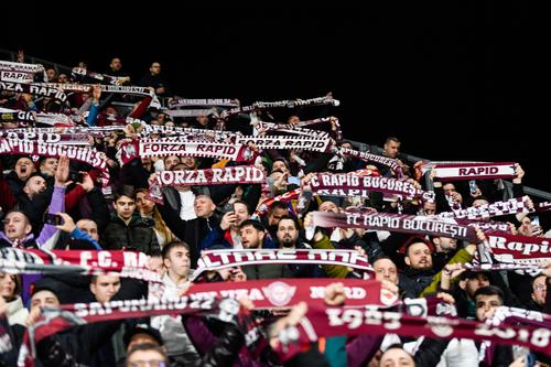 Rapid l-a împrumutat pe mijlocașul central Rareș Stanciu (19 ani) la divizionara secundă CS Tunari / FOTO: Imago