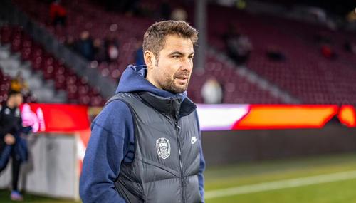Adrian Mutu vrea să-l vadă la treabă pe Filippo Falco înainte ca italianul să semneze. Foto: CFR Cluj
