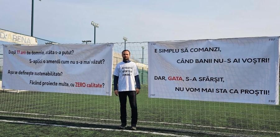 Un fost candidat la șefia FRF acuză: „E prea mare dictatură la FRF, are dreptate Gigi Becali! Eu nu plătesc nimic!”