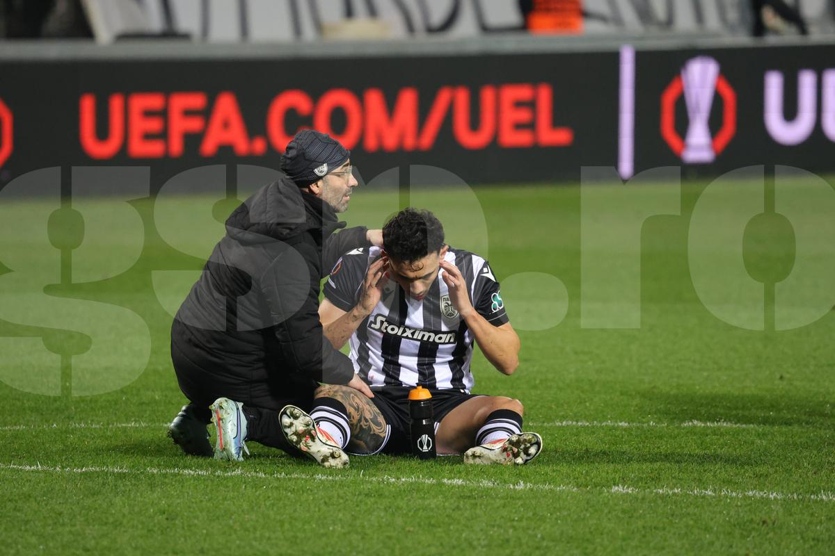 Accidentare gravă în PAOK - FCSB