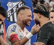 Neymar a făcut-o să râdă și pe arbitră! Momente hilare în Santos - Corinthians