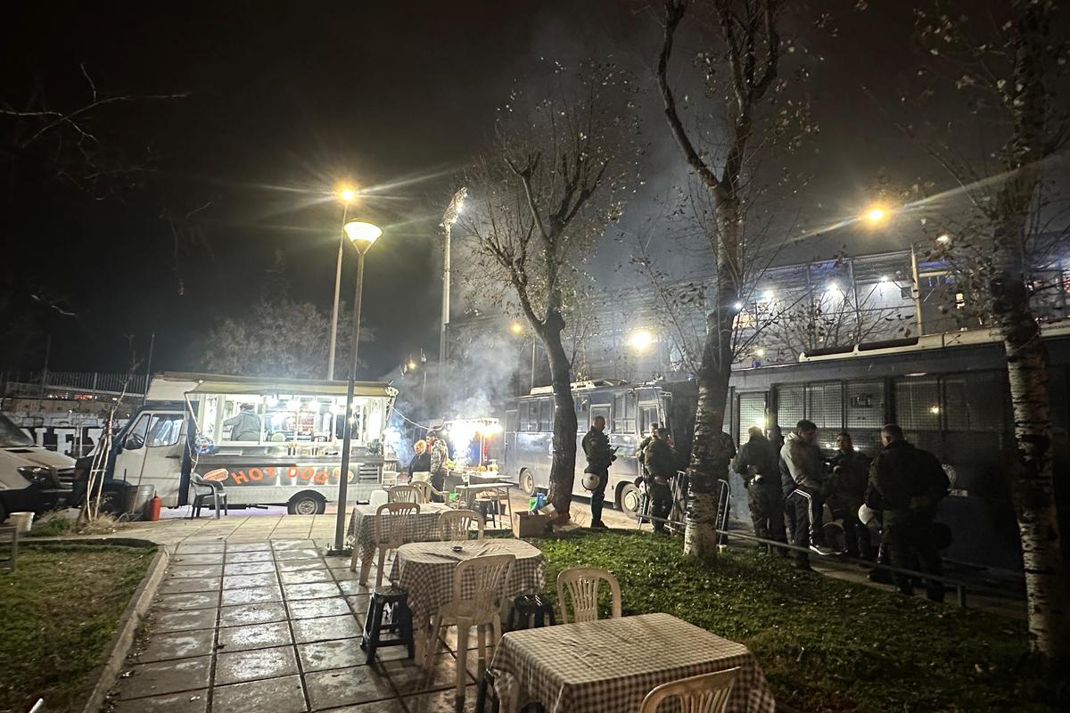 PAOK - FCSB » Imagini dinaintea partidei