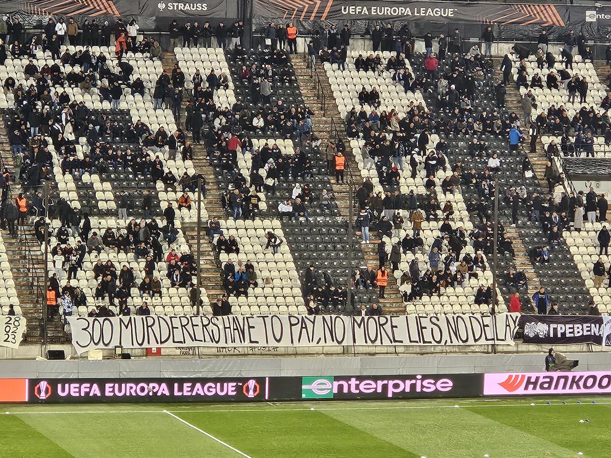 PAOK - FCSB » Ce mesaje au afișat fanii celor de la PAOK, înaintea disputei cu FCSB din play-off-ul Europa League