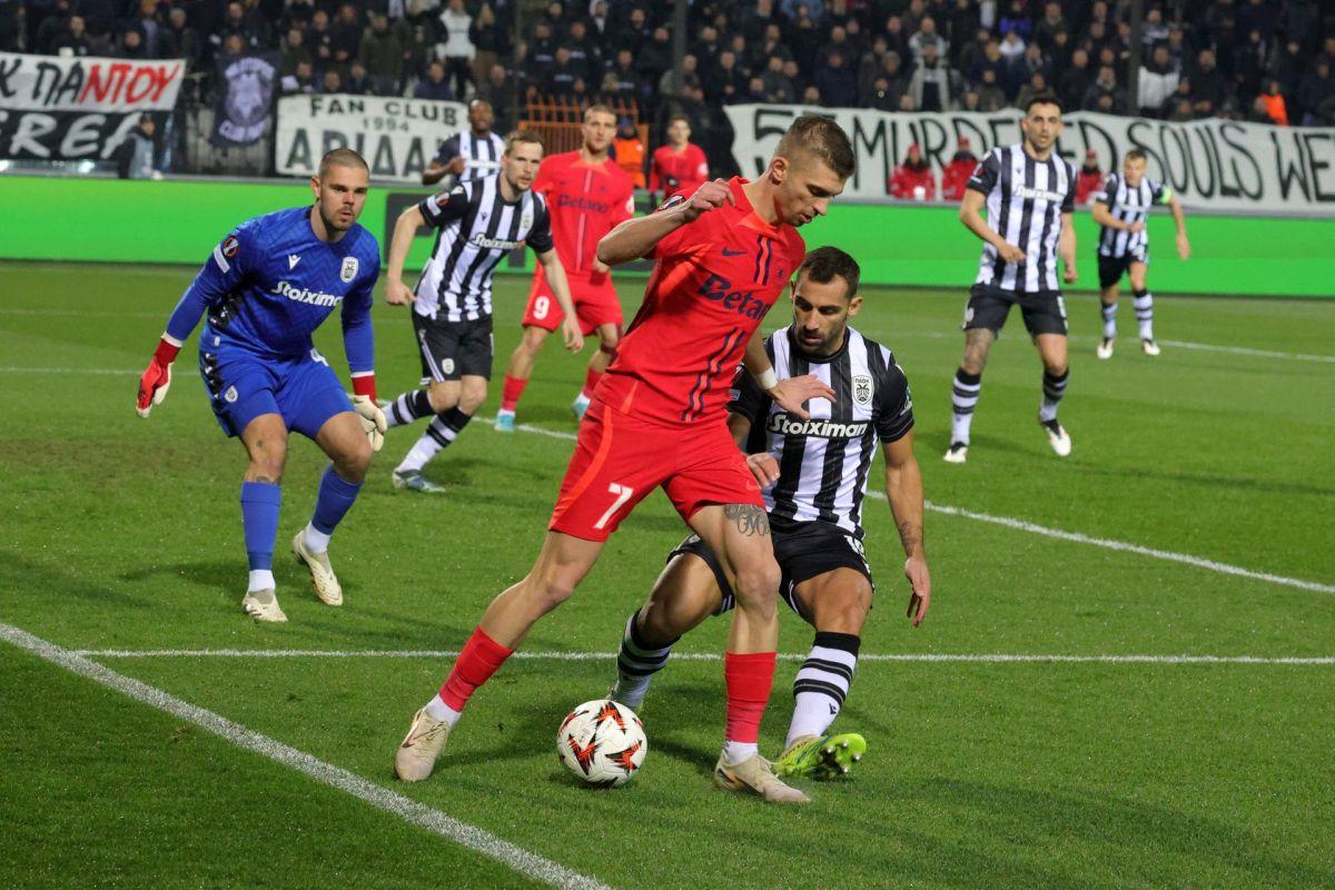 3 cifre care arată cât de bună a fost FCSB » PAOK, depășită la capitolele-cheie